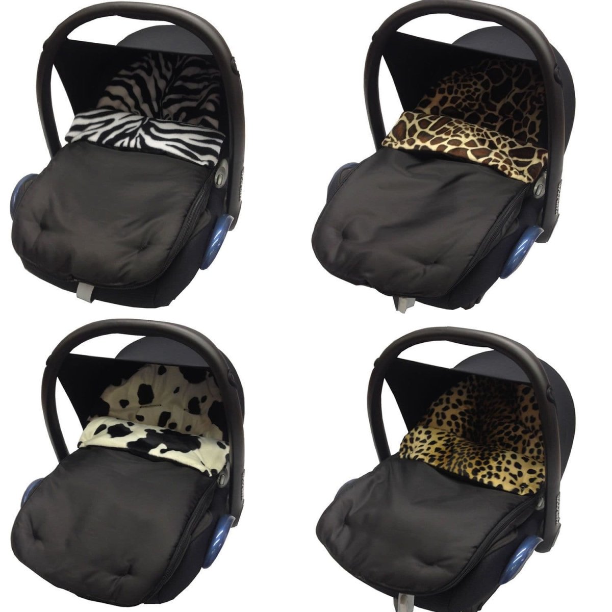 Universal Animal Print Car Seat Footmuff